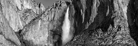 Upper Yosemite Falls Panoramic
