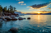 Peaceful Evening at Lake Tahoe