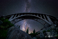 Milky Way with Rainbow Bridge