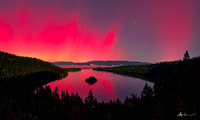 "Aurora over Tahoe"